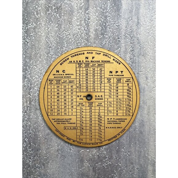 Vintage Shop Guide Thread Guide Grinding RPM Framing Square Popular Mechanics - Picture 6 of 10